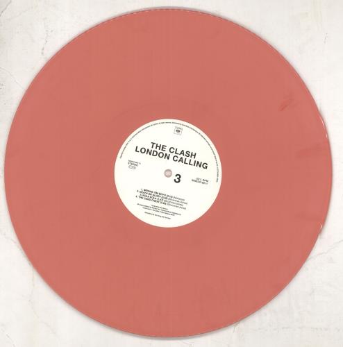 The Clash London Calling - Green & Pink Vinyl 2-LP vinyl record set (Double LP Album) UK CSH2LLO707121