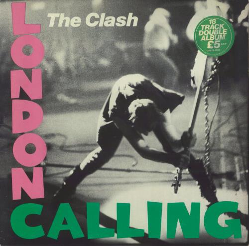 The Clash London Calling - Stickered - VG 2-LP vinyl record set (Double LP Album) UK CSH2LLO685731