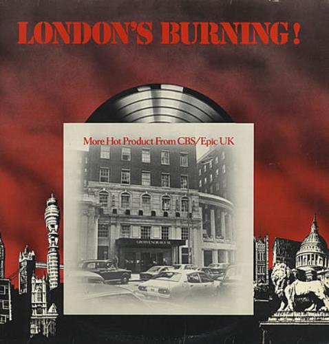 The Clash London's Burning vinyl LP album (LP record) UK CSHLPLO378969