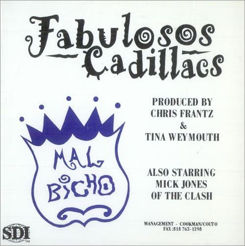 The Clash Mal Bicho CD single (CD5 / 5") US CSHC5MA497370