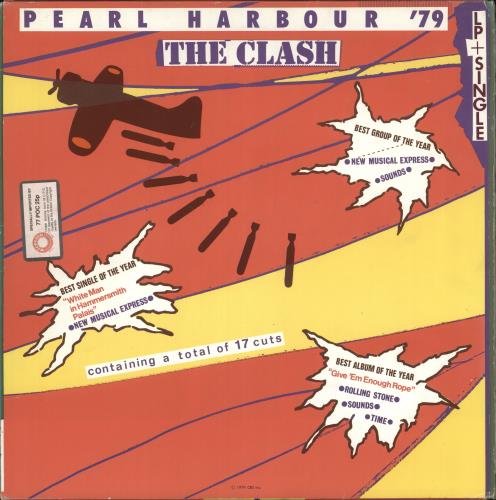 The Clash Pearl Harbour '79 + 7" - EX vinyl LP album (LP record) Japanese CSHLPPE648318