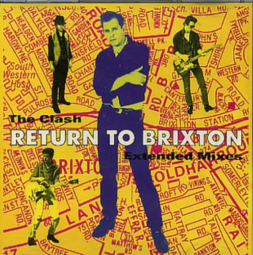 The Clash Return To Brixton CD single (CD5 / 5") US CSHC5RE200252