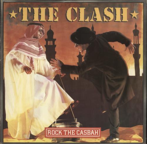 The Clash Rock The Casbah + P/s - EX 12" vinyl single (12 inch record / Maxi-single) UK CSH12RO773304