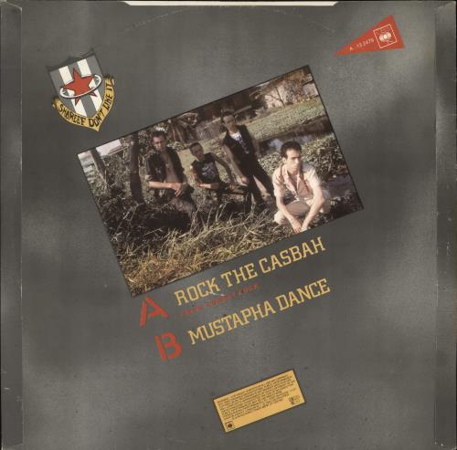 The Clash Rock The Casbah + P/s - EX 12" vinyl single (12 inch record / Maxi-single) UK CSH12RO773304