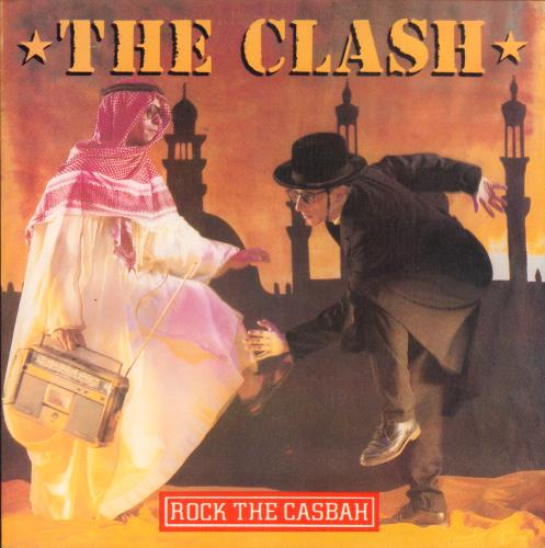 The Clash Rock The Casbah 7" vinyl single (7 inch record / 45) Spanish CSH07RO652088