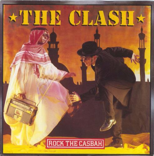 The Clash Rock The Casbah 7" vinyl single (7 inch record / 45) Irish CSH07RO808423
