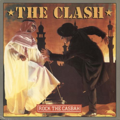 The Clash Rock The Casbah 12" vinyl single (12 inch record / Maxi-single) US CSH12RO81165