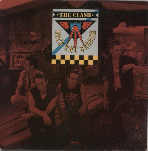 The Clash Rock The Casbah 7" vinyl single (7 inch record / 45) UK CSH07RO99318
