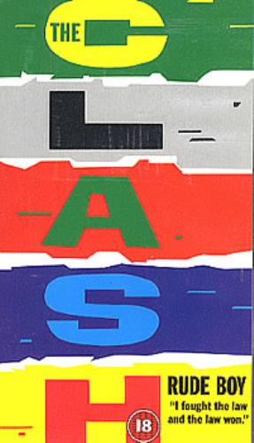 The Clash Rude Boy video (VHS or PAL or NTSC) UK CSHVIRU295488