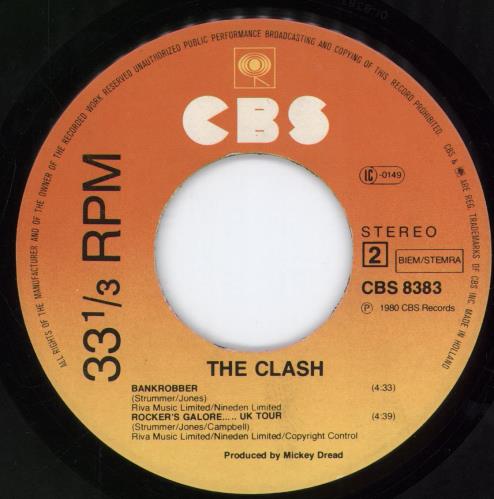 The Clash Rudie Can't Fail 7" vinyl single (7 inch record / 45) Dutch CSH07RU116817