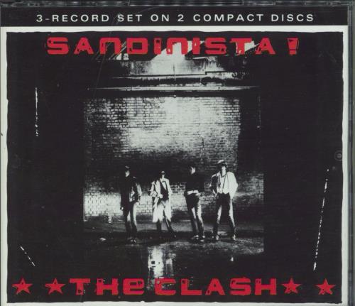 The Clash Sandinista 2 CD album set (Double CD) UK CSH2CSA178643