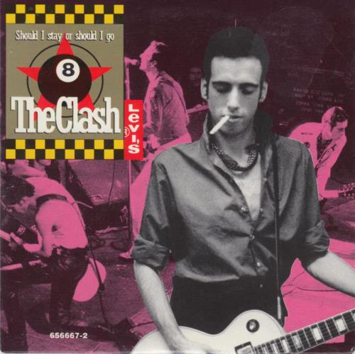 The Clash Should I Stay Or Should I Go CD single (CD5 / 5") UK CSHC5SH132491