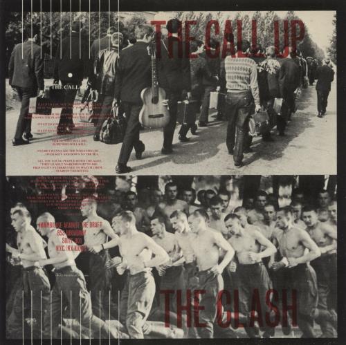 The Clash The Call Up 7" vinyl single (7 inch record / 45) UK CSH07TH717468