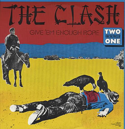 The Clash The Clash / Give 'Em Enough Rope 2-LP vinyl record set (Double LP Album) Australian CSH2LTH313472