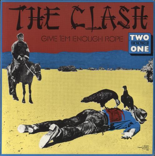 The Clash The Clash / Give 'Em Enough Rope 2-LP vinyl record set (Double LP Album) Australian CSH2LTH313472