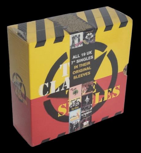 The Clash The Singles - Sealed 7" single box set UK CSH7XTH804642