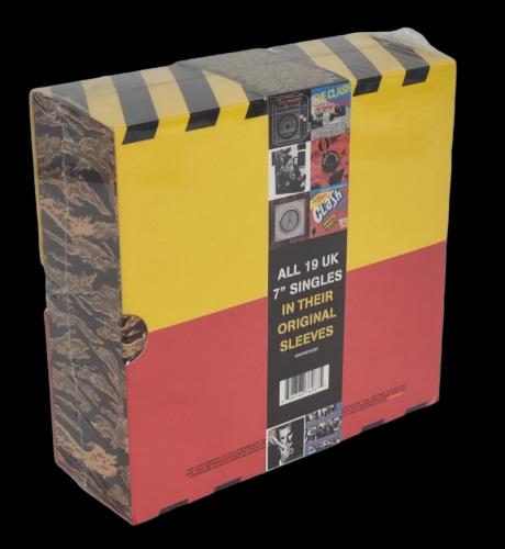 The Clash The Singles - Sealed 7" single box set UK CSH7XTH804642