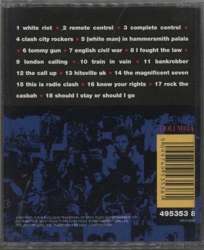 The Clash The Singles mini disc (MD) UK CSHMDTH173682
