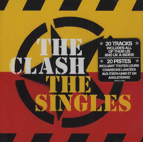The Clash The Singles CD album (CDLP) Canadian CSHCDTH406371