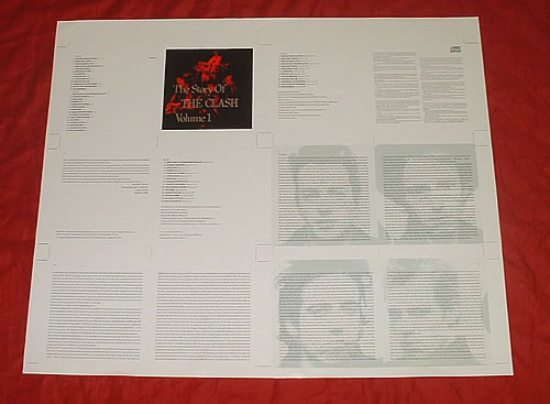 The Clash The Story Of The Clash - Volume 1 artwork UK CSHARTH336534