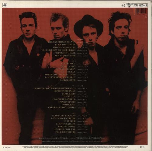 The Clash The Story Of The Clash Volume 1 2-LP vinyl record set (Double LP Album) Dutch CSH2LTH349703