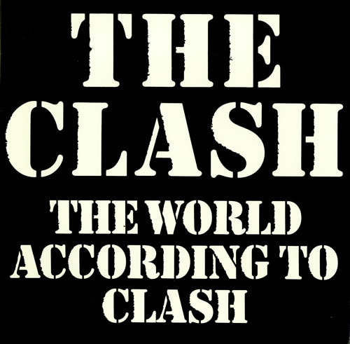 The Clash The World According To Clash vinyl LP album (LP record) US CSHLPTH109580