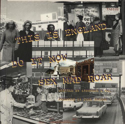 The Clash This Is England + Sticker Postcard Set 12" vinyl single (12 inch record / Maxi-single) UK CSH12TH102261