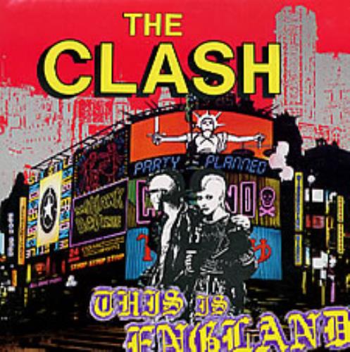 The Clash This Is England - Poster Sleeve 7" vinyl single (7 inch record / 45) UK CSH07TH42488