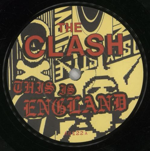 The Clash This Is England 7" vinyl single (7 inch record / 45) UK CSH07TH171505