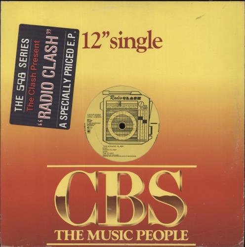 The Clash This Is Radio Clash 12" vinyl single (12 inch record / Maxi-single) Canadian CSH12TH96627