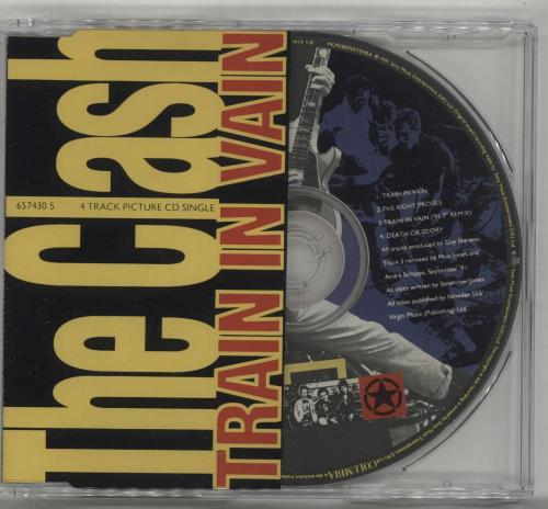 The Clash Train In Vain - Picture CD CD single (CD5 / 5") UK CSHC5TR35047