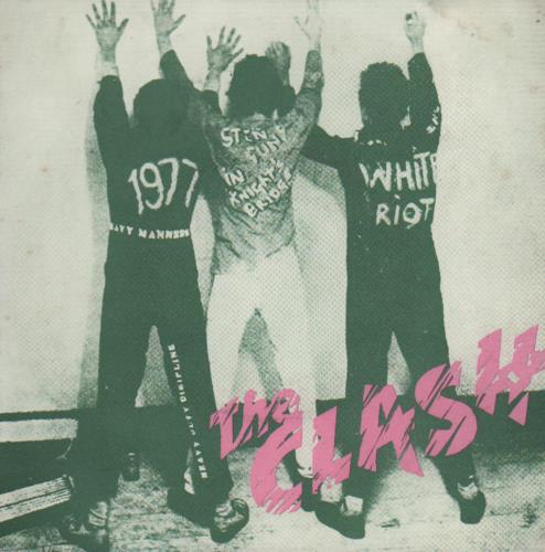 The Clash White Riot - 2nd - P/S - EX 7" vinyl single (7 inch record / 45) UK CSH07WH648370