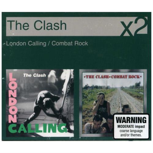 The Clash X2 2 CD album set (Double CD) Australian CSH2CX414241
