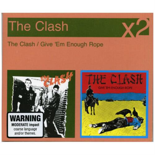 The Clash X2 2 CD album set (Double CD) Australian CSH2CX414242