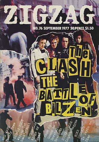 The Clash Zig Zag #76 magazine UK CSHMAZI381865