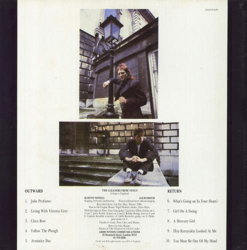 The Cleaners From Venus Going To England vinyl LP album (LP record) UK 3M5LPGO825314