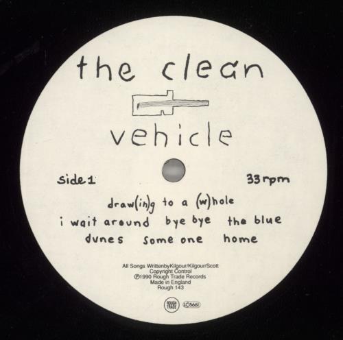 The Clean Vehicle vinyl LP album (LP record) UK TG1LPVE320107