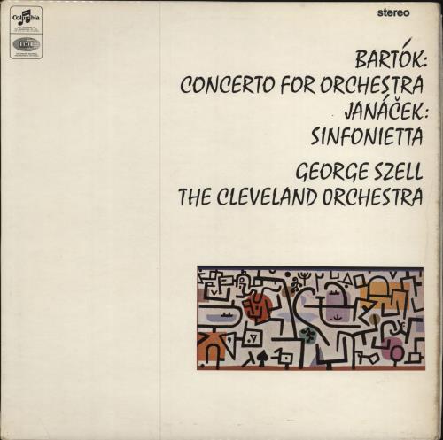 The Cleveland Orchestra Bart�k: Concerto For Orchestra / Jan�cek: Sinfonietta vinyl LP album (LP record) UK WYJLPBA786092