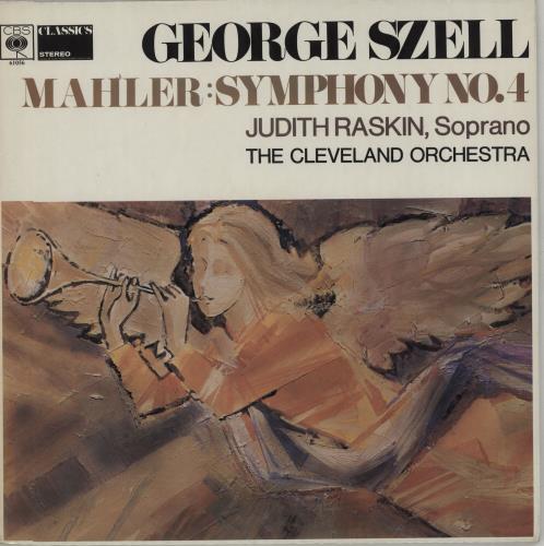 The Cleveland Orchestra Mahler: Symphony No. 4 vinyl LP album (LP record) UK WYJLPMA658885