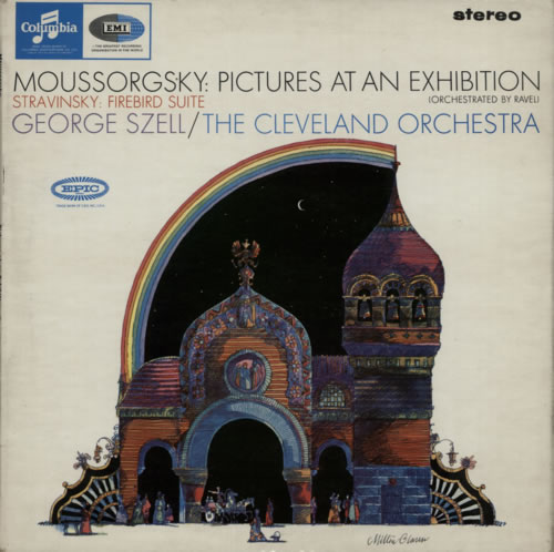 The Cleveland Orchestra Pictures At An Exhibition/ Firebird Suite - 1st vinyl LP album (LP record) UK WYJLPPI614905