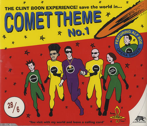 The Clint Boon Experience Comet Theme No. 1 CD single (CD5 / 5") UK CBEC5CO485802