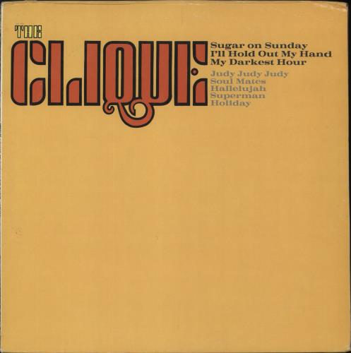 The Clique The Clique vinyl LP album (LP record) US CLQLPTH885656