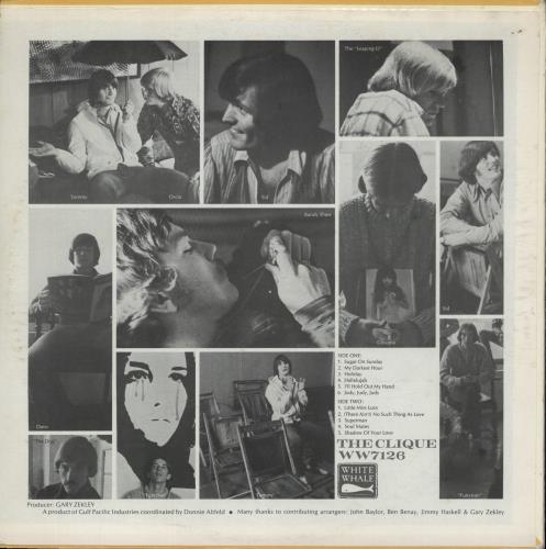 The Clique The Clique vinyl LP album (LP record) US CLQLPTH885656