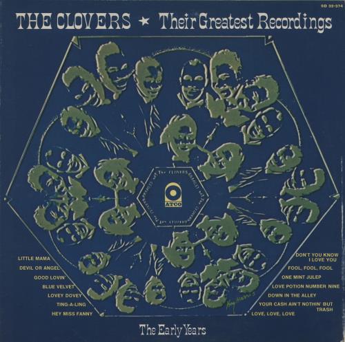 The Clovers Their Greatest Recordings, The Early Years vinyl LP album (LP record) US T1ILPTH760088