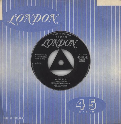 The Coasters Searchin' 7" vinyl single (7 inch record / 45) UK COA07SE570519
