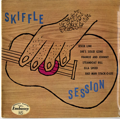 The Coffee Bar Skifflers Skiffle Session 7" vinyl single (7 inch record / 45) UK W0K07SK614192