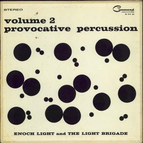 The Command All-Stars Provocative Percussion Vol. II vinyl LP album (LP record) US C4SLPPR770466
