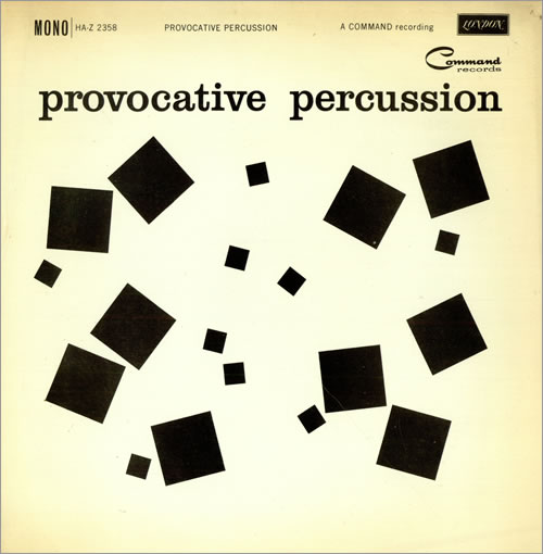 The Command All-Stars Provocative Percusssion vinyl LP album (LP record) UK C4SLPPR466722