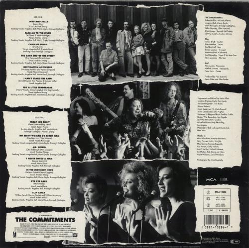 The Commitments The Commitments vinyl LP album (LP record) German CMTLPTH351015