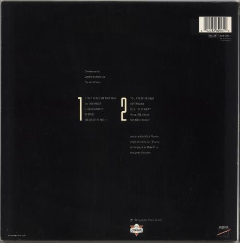 The Communards Communards vinyl LP album (LP record) French COMLPCO723940